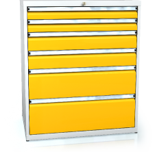 Drawer cabinet 1018 x 860 x 600 - 6x drawers